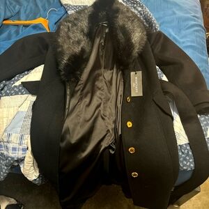 Guess by Marciano furr trimmed coat